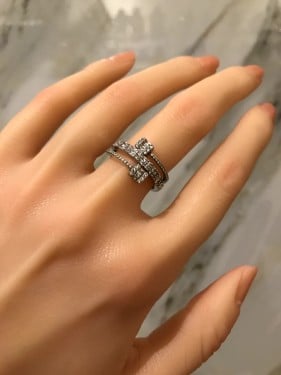 خاتم تصميم ألماس