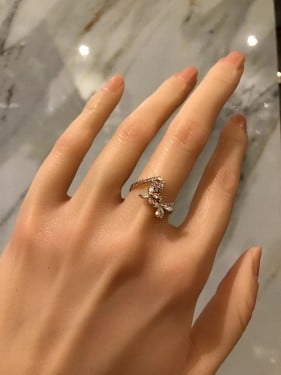 خاتم تصميم ألماس