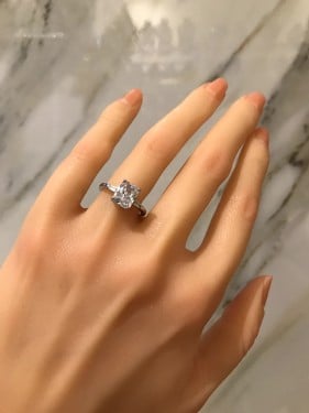 خاتم تصميم ألماس