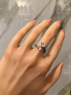 خاتم تصميم ألماس