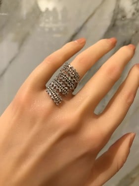 خاتم تصميم ألماس