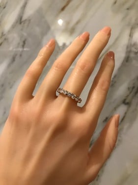 خاتم تصميم ألماس