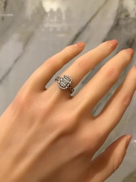 خاتم تصميم ألماس