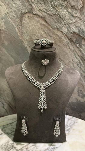 طقم تصميم الماس ( وردي )