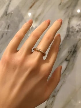 خاتم تصميم ألماس