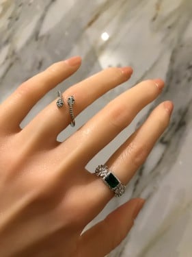 خاتم تصميم ألماس