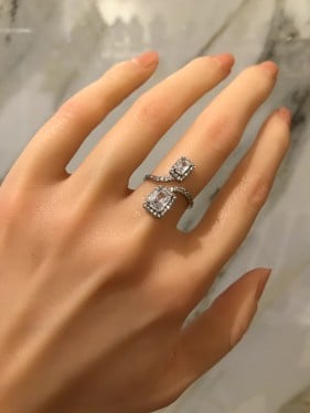 خاتم تصميم ألماس