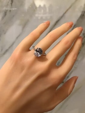 خاتم تصميم ألماس