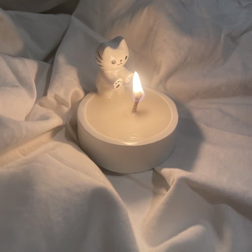 شمعة القط الحنون | مارشميلو