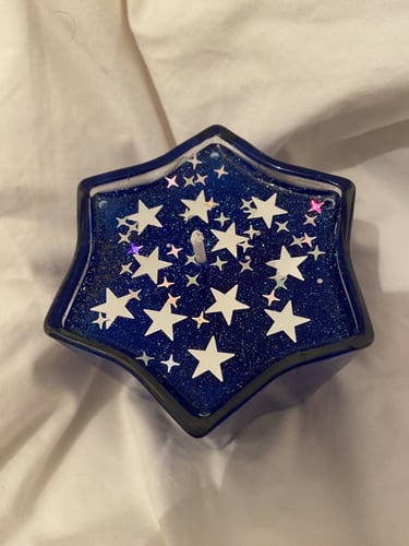 شمعة الفضاء والنجوم | باودر جونسون