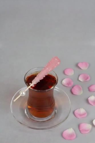 اعواد سكر منكه بالورد