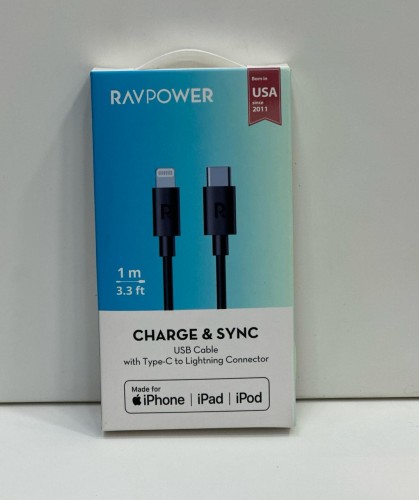 Fast iPhone RAVPower charging cable