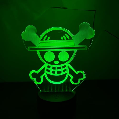 إنارة ليلية ون بيس (بدون ريموت)