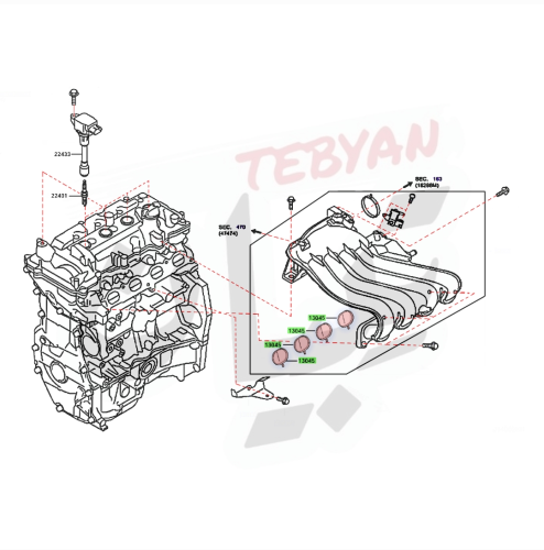 وجة ثلاجة صني 2012 الى 2023 نيسان اصلي
