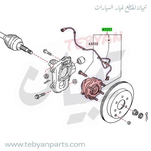فلنجة هوب امامي (رمان) باترول 2010 الى 2024 م اصلي