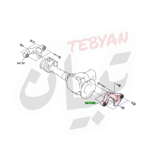 كرسي دفرنس امامي باثفندر 1998-2005 م يسار
