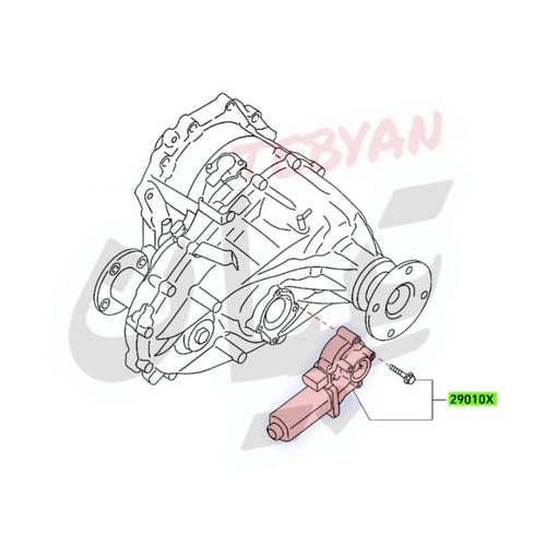 دينمو دبل باترول 2010 إلى 2024 نيسان اصلي