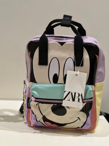 شنطة ميكي ملونة وسط