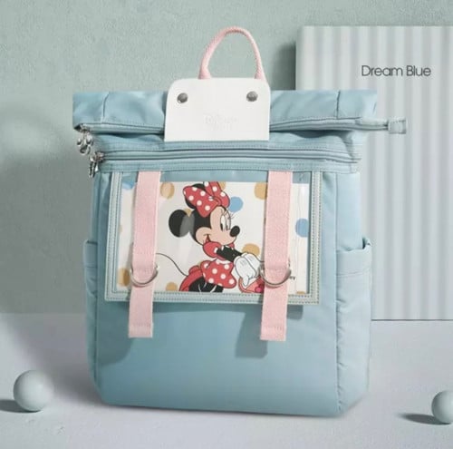 شنطة ثيم ميني للاولاد والبنات لون سماوي