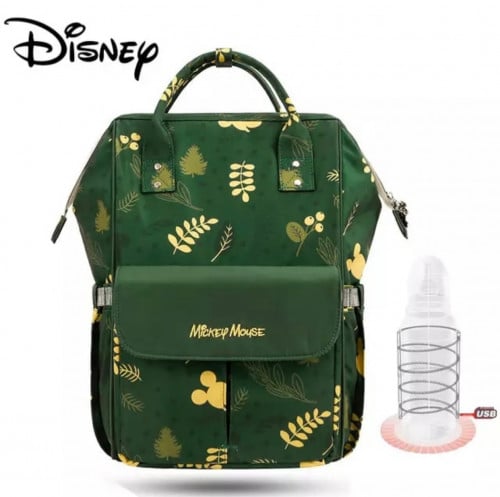 شنطة ثيم دزني بلون اخضر عشبي