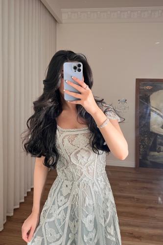 فستان الفتنه ب اكمام