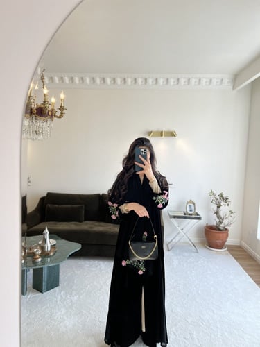 عبايه الزهور