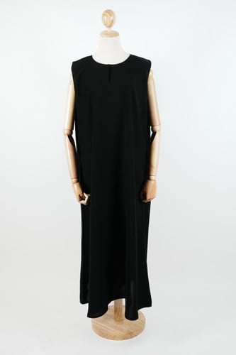 خمار ثقيل مع عباية بدون أكمام