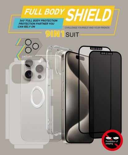 بكج حماية زنتار 9في 1 سامسونج S24 ultra