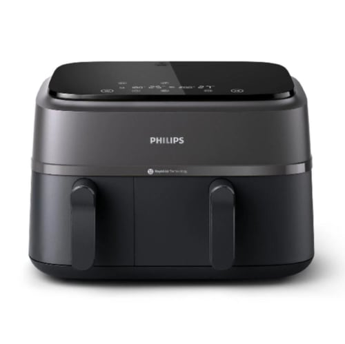 فيليبس3000، قلاية هوائية بسلتين, 9 لتر، سلتين مزدو...