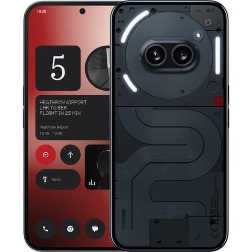 ناثينج فون 2a ذاكرة 256 جيجا 12 رام 5G أسود