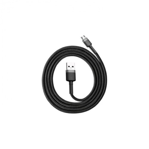 كيبل تايب سي USB بيسوس ، قماش ، اسود ، متر