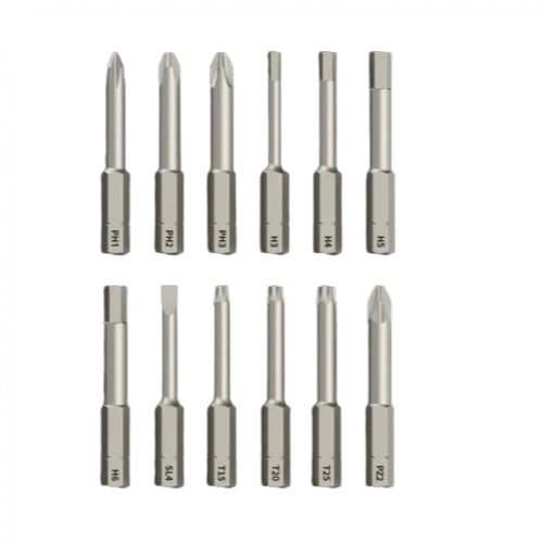 هوتو مفك براغي لاسلكي مع 12 قطعة