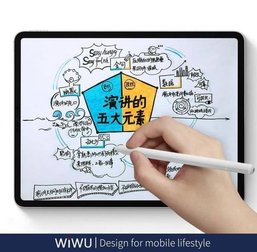 قلم ايباد Pencil Max Wiwu ، ابيض