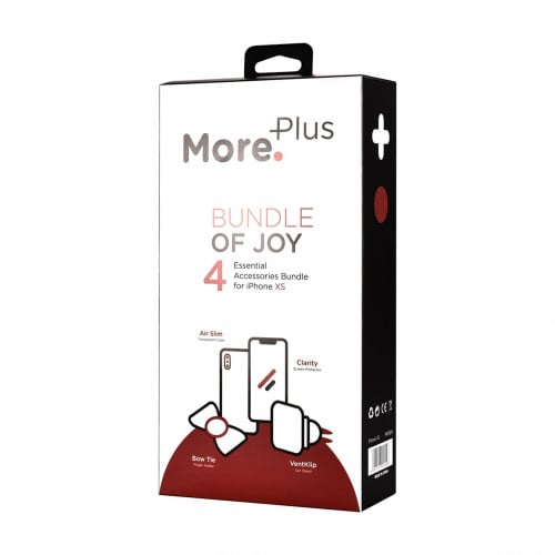 بكج حماية ايفون اكس ار مور بلس 4*1