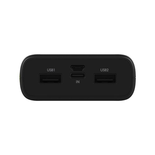 شاحن متنقل قوي هيرو بسعة 10000 امبير ، اسود