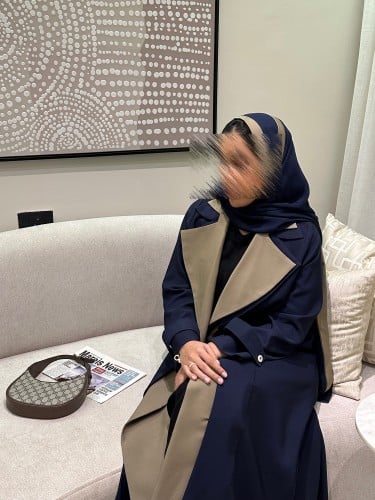 W3 بليزر دبل ياقة كحلي وجملي
