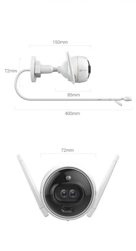 كاميرا مراقبة WIFI خارجية - C3X