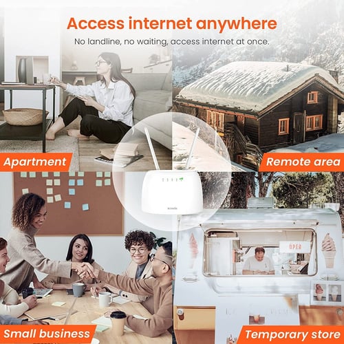 راوتر AC1200 شريحة | 4G09 Tenda Dual Band router