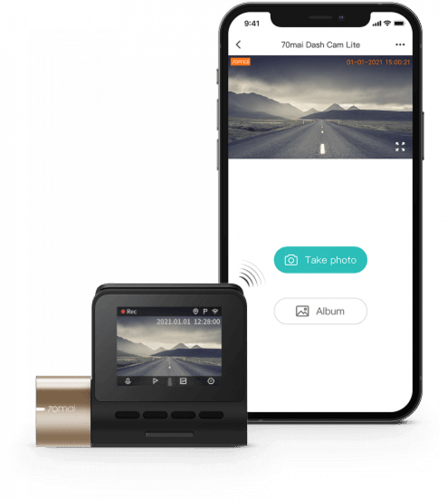 كاميرا السيارة الذكية 70mai dash cam lite