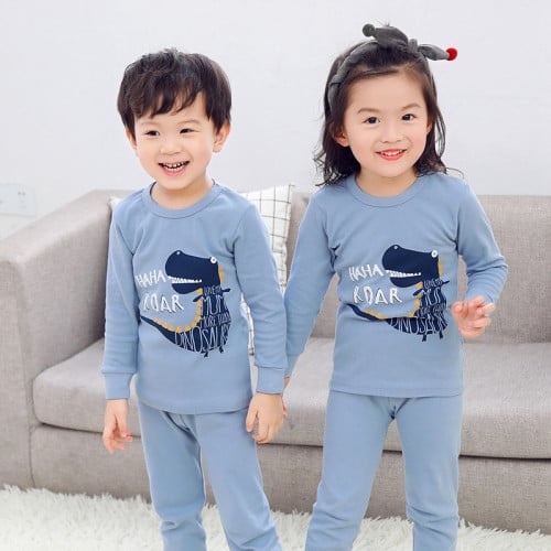 بيجاما ولادي بناتي ازرق