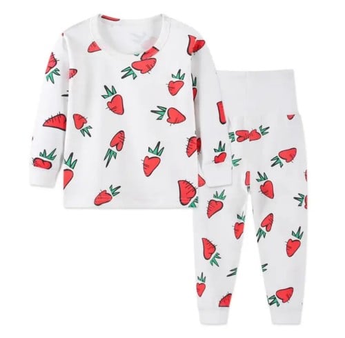 بيجاما ولادي بناتي ابيض