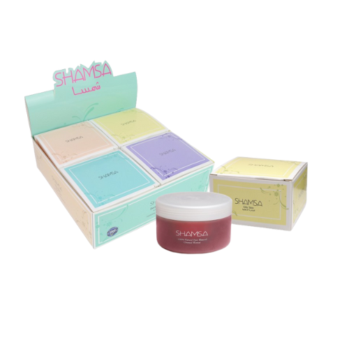 مزيل الشعر شمسا علبة كبيرة تحتوى على 4 عبوات ملونة...