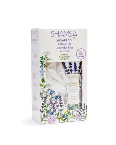 Lavender by SHAMSA Shower Gel with Complete Care L...