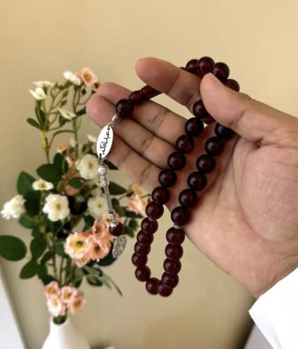 سبحه حجر كريم عودي بالاسم