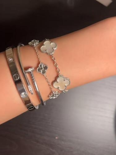 بكج 4اساور هاي كوالتى لون فضي