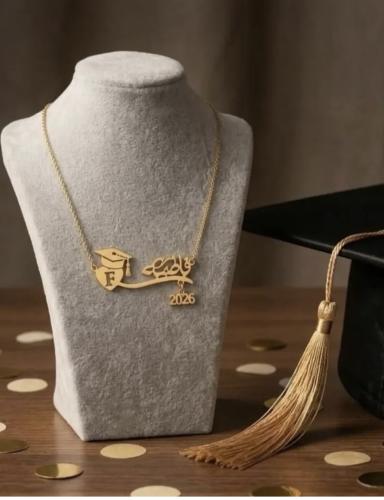سلسال تخرج2026مطلي ذهب