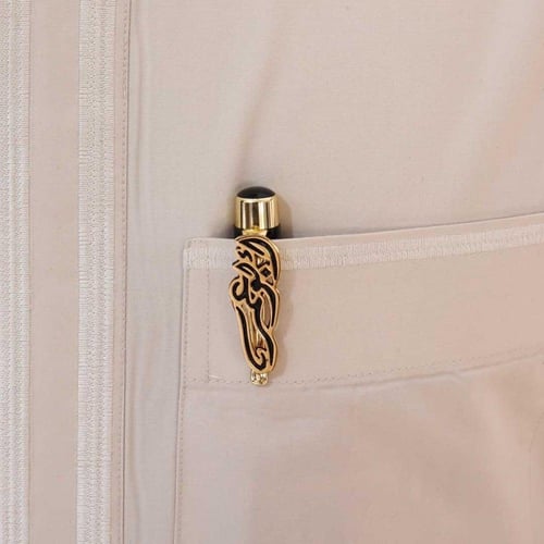 قلم بالاسم مطلي ذهب