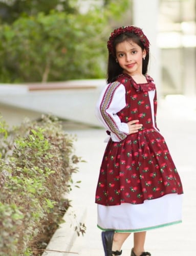 فستان شالكى