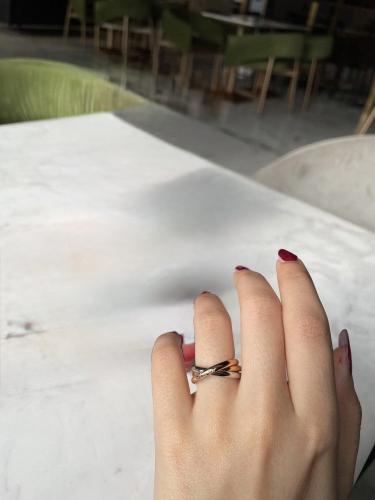 خاتم ذبله متشابكه