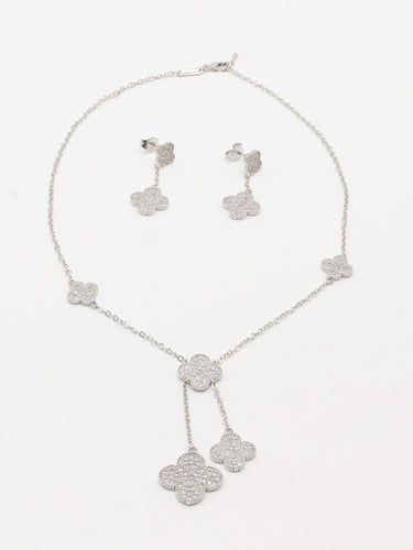 طقم فاخر مطلي ذهب عده الوان